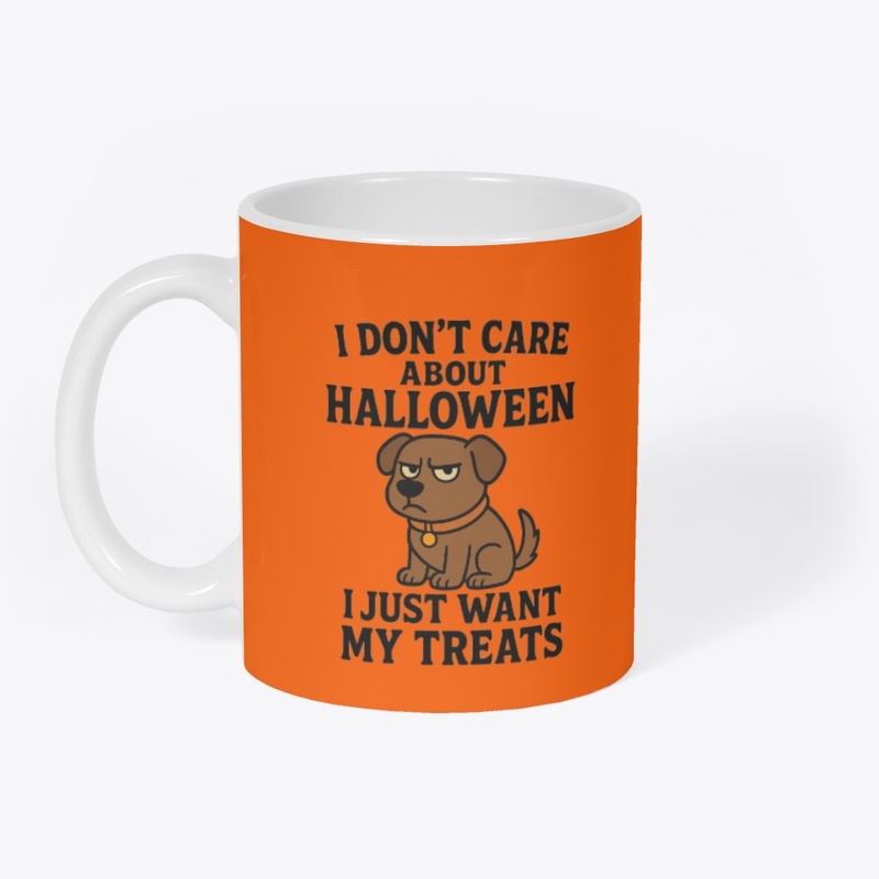 I don't care about Halloween (Orange)