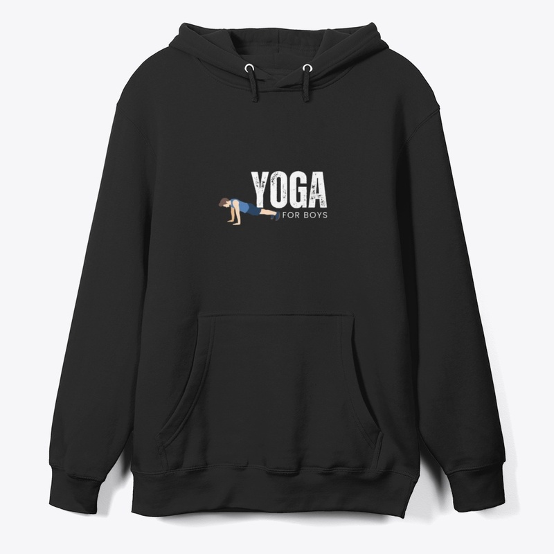 Yoga for boys creative design