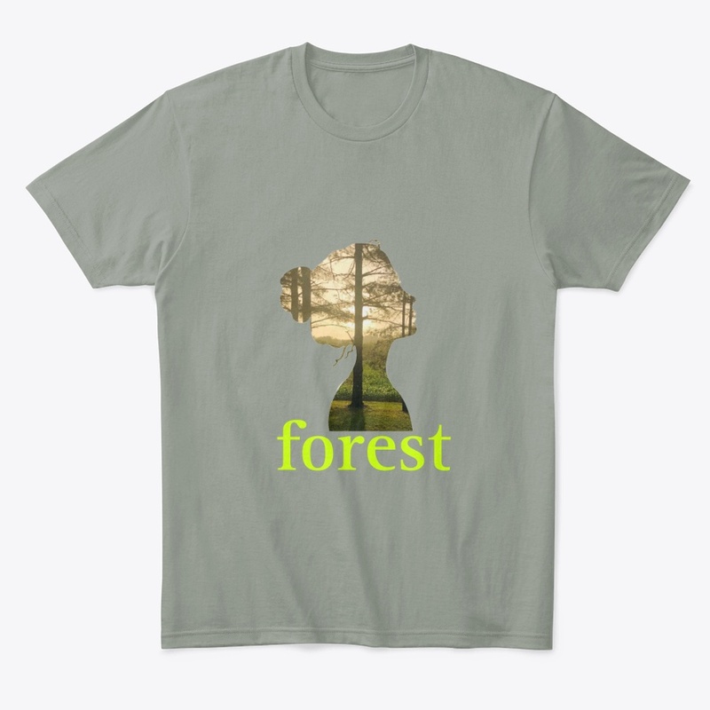 Forest design logo tshirt 