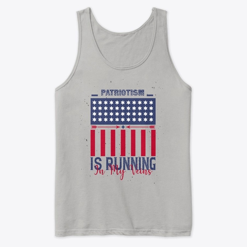 Patriotism is running in my veins, funny