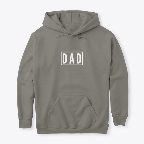 Only For The Best Dad Charcoal T-Shirt Front