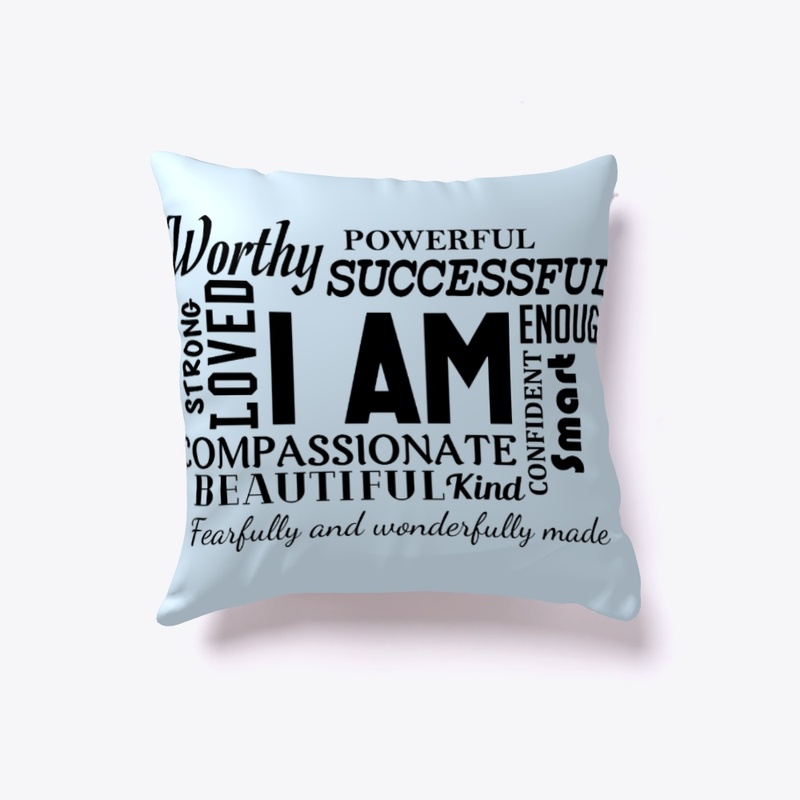 Affirmation2 Pillow (multiple colors)