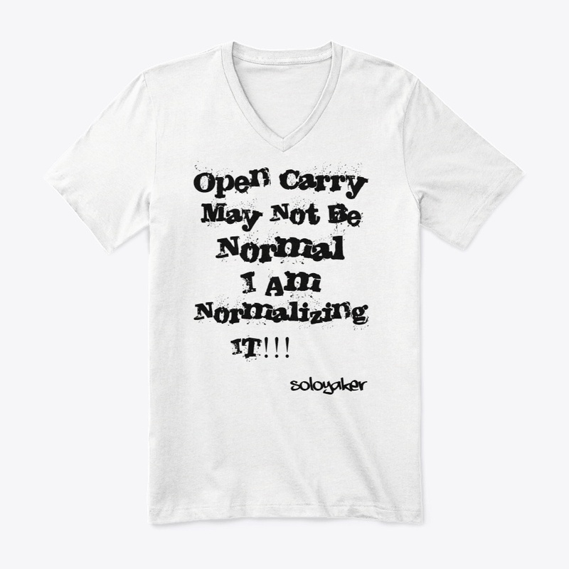 Soloyaker Open Carry Normalizing