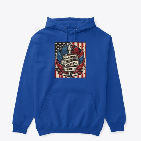 Skriptkeeper Truth Merch Royal T-Shirt Front