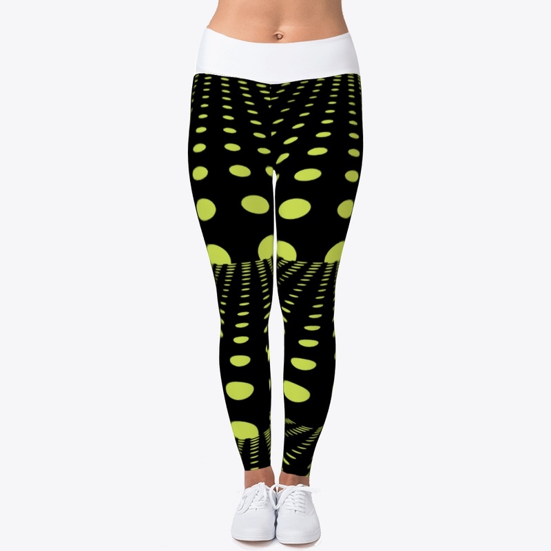 Spot Print Workout Leggings 