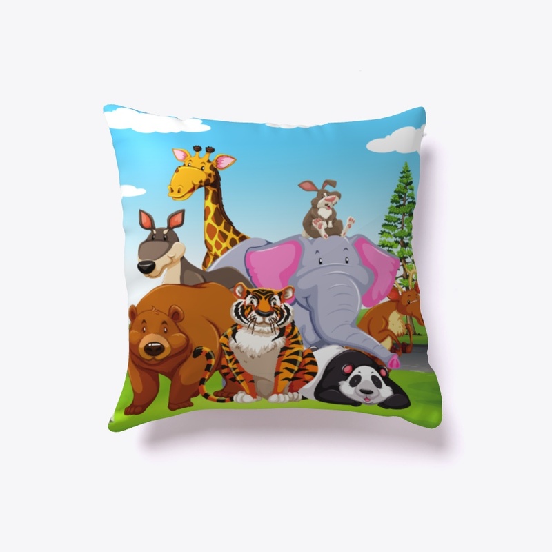 White Pillow Cover - Bring Nature Home!