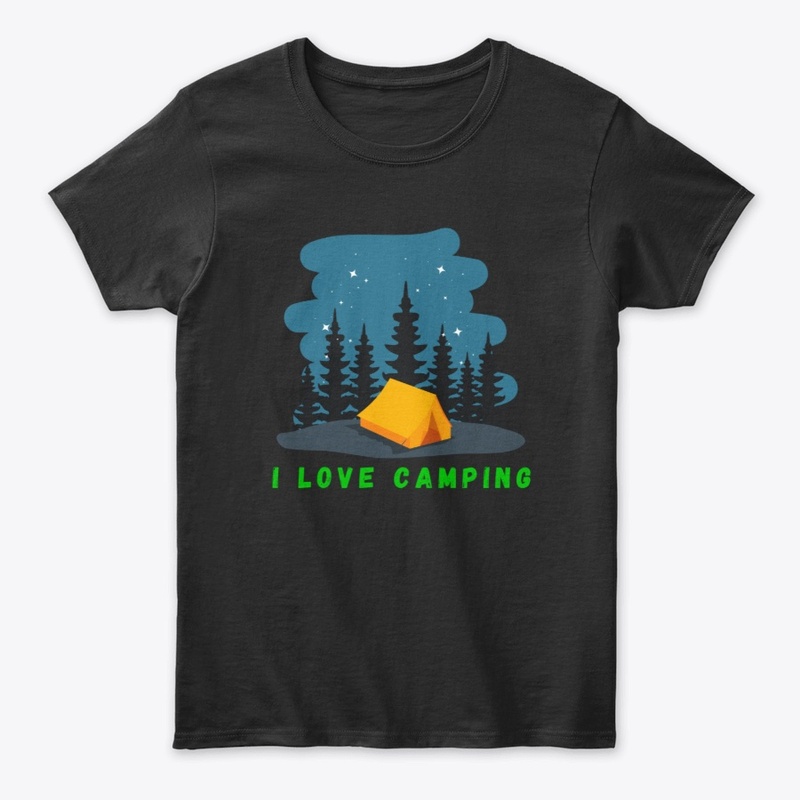I Love Camping T-Shirt