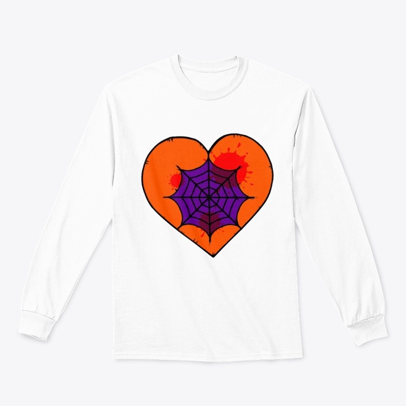 Horror Heart (Orange/Purple)