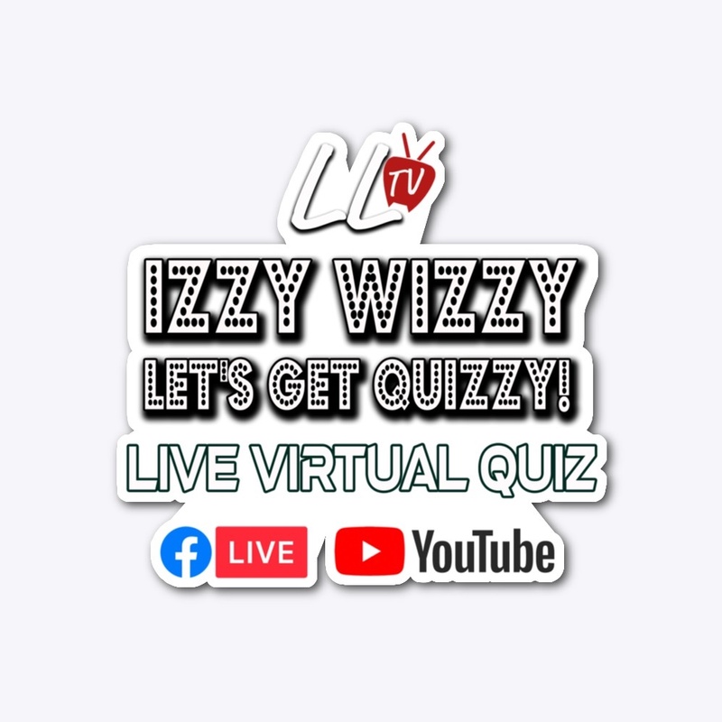 Izzy Wizzy Let's Get Quizzy!  Sticker