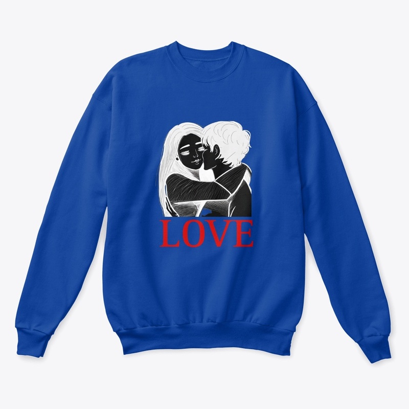 Man women design sweatshirt 