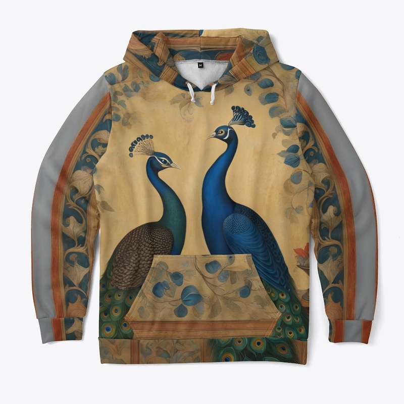 Medieval Peacock Print