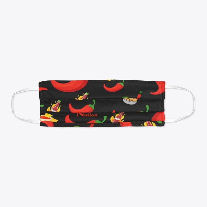 Spicy Food Fan Cloth Mask