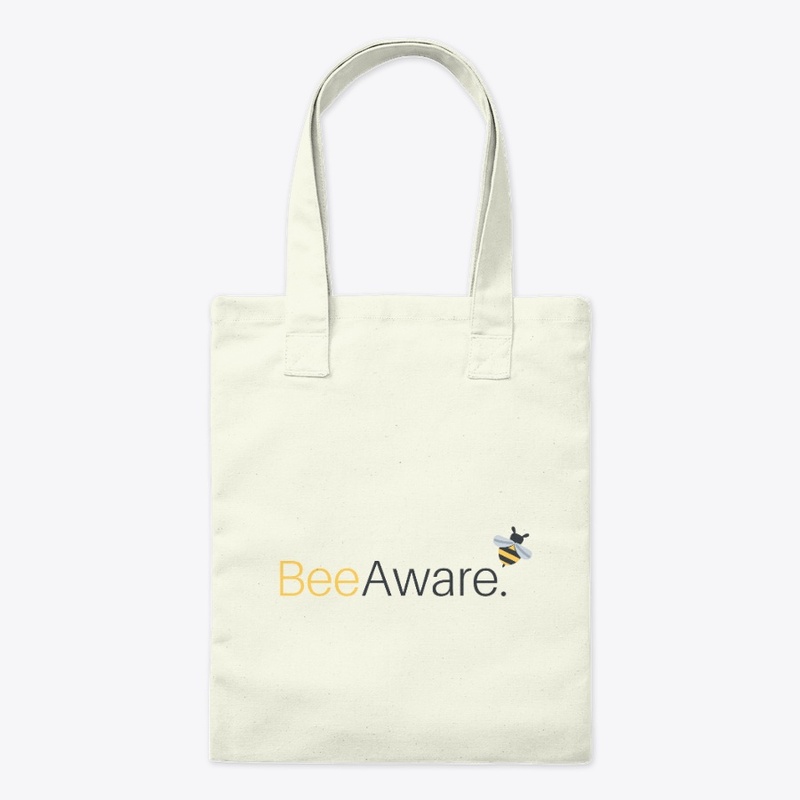Bee Aware canvas bag