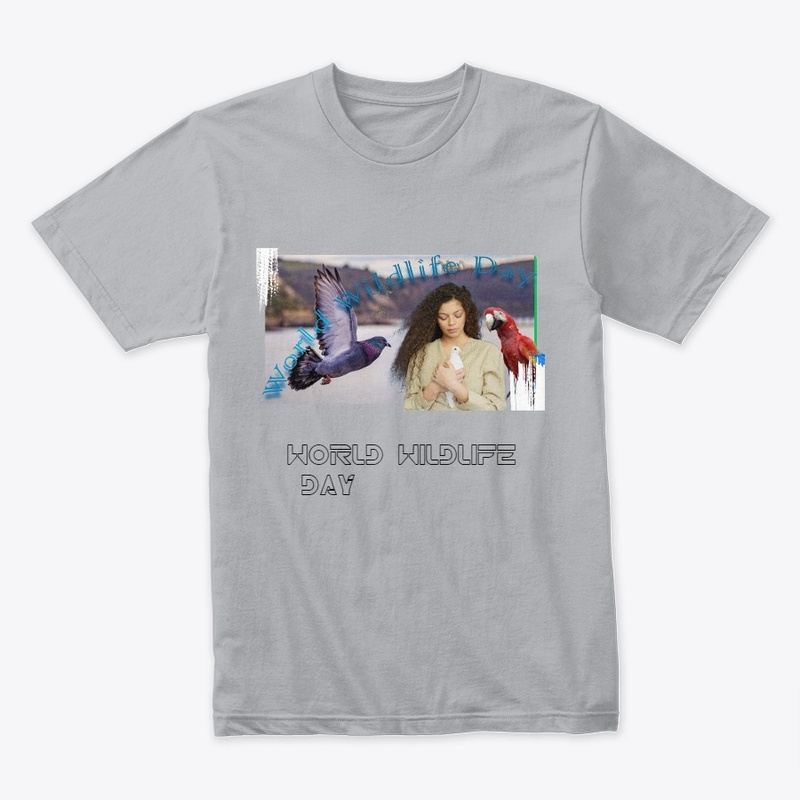 World Wildlife Day design for tshirts