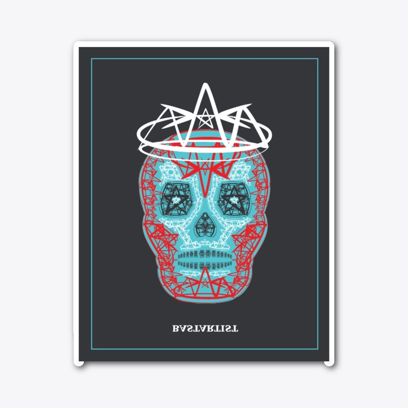 The Bastartist Star Crown Legend Skull
