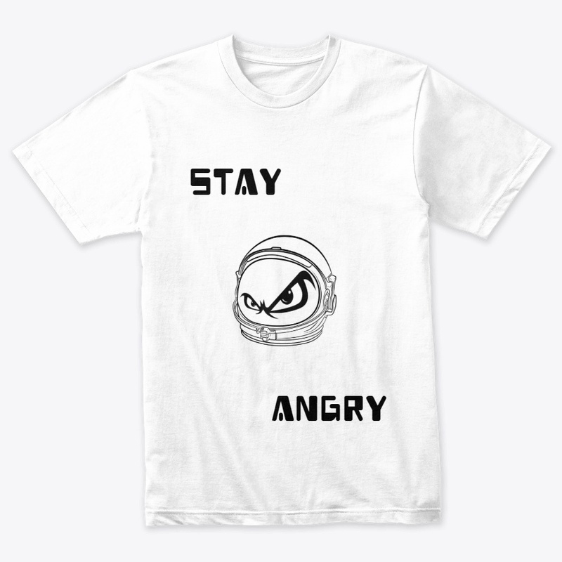 Stay angry w/logo