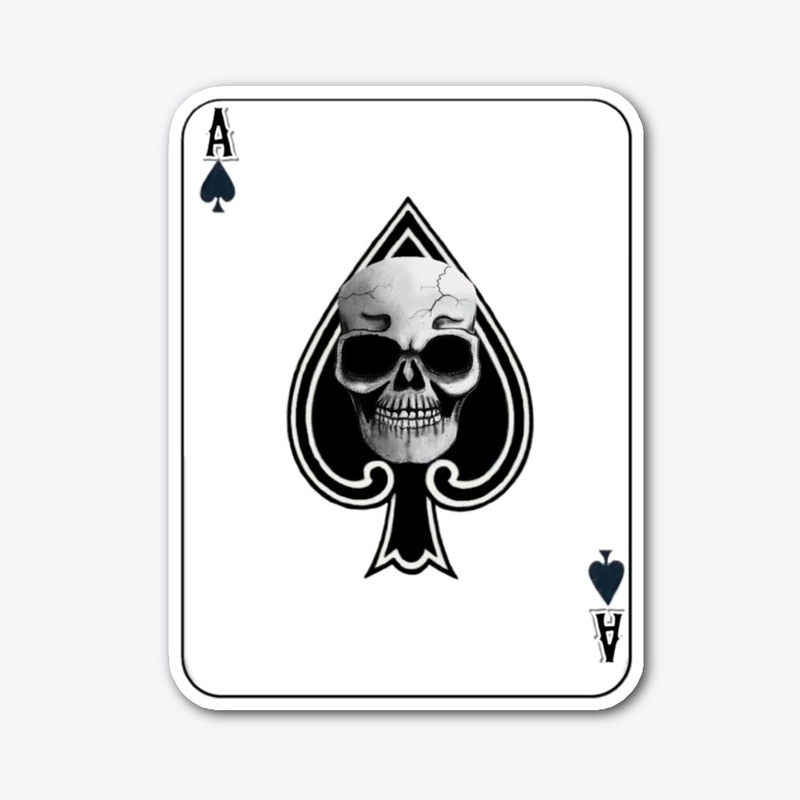 Skull Face Ace of Spades