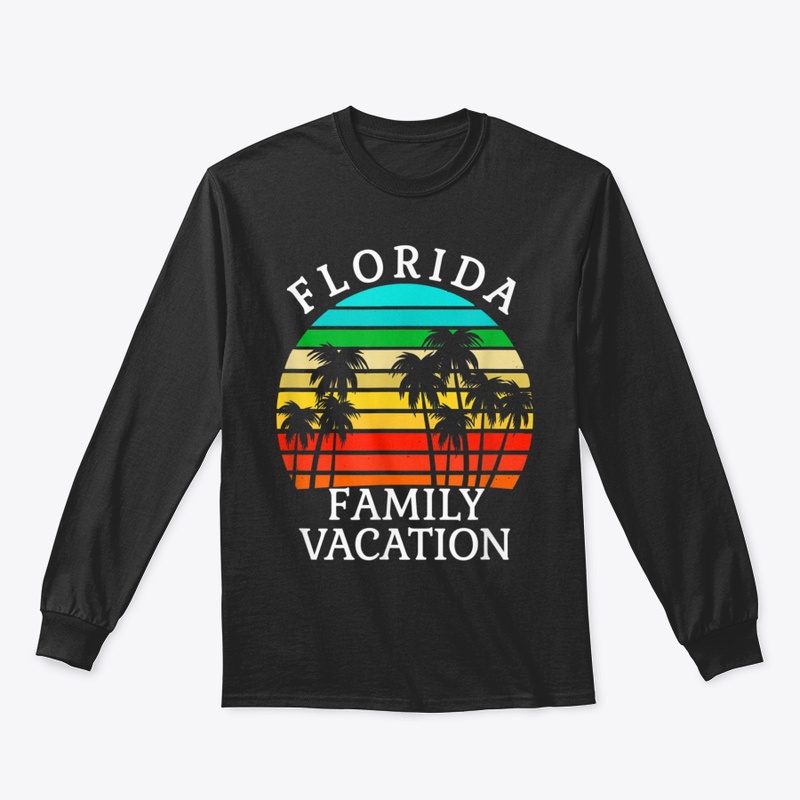 Florida Family Vacation Shirt Vintage Su