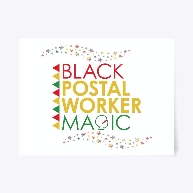 Postal Worker Magic Black History Month