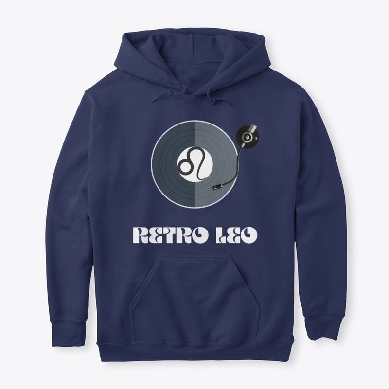 Vinyl Record and Leo Zodiac Collection.