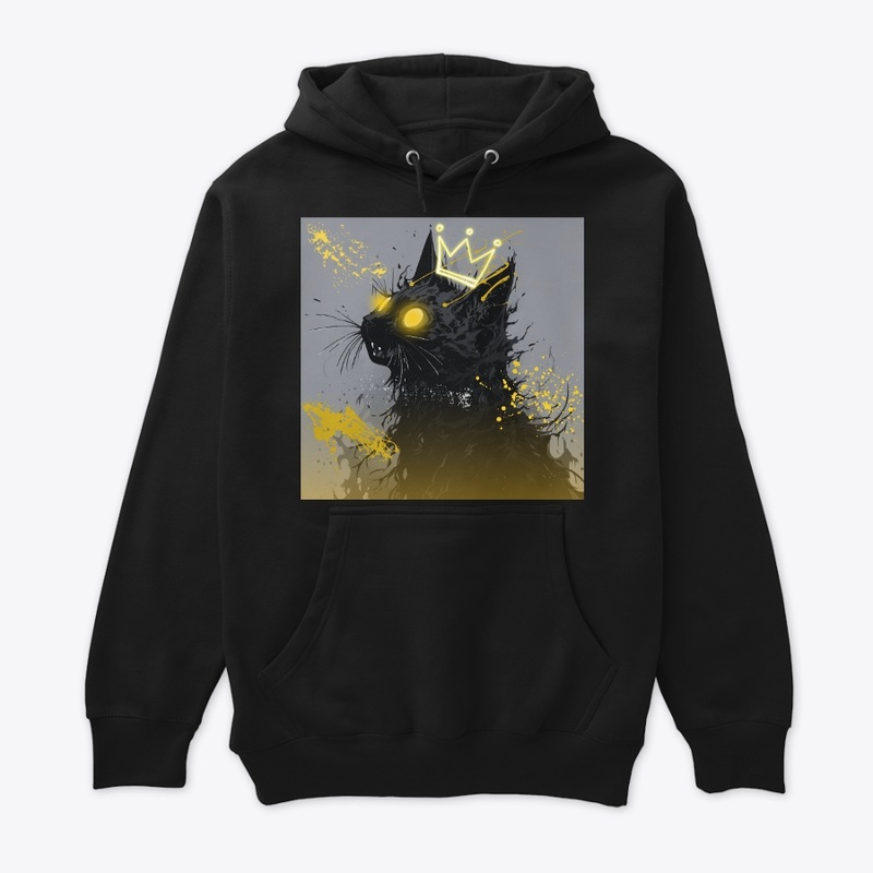 King Kat (Abstract Gold)