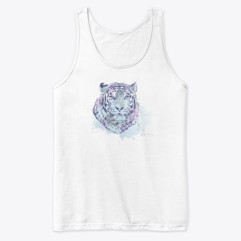 Abstract Tiger Face 