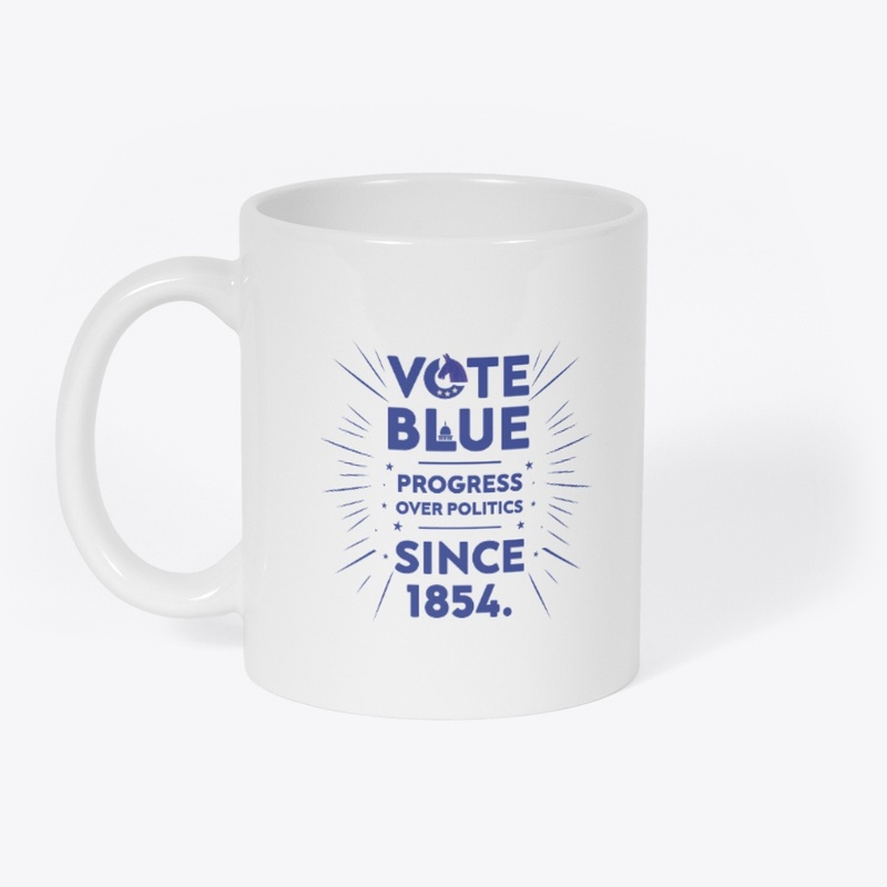 Vote Blue: Progress Over Politics