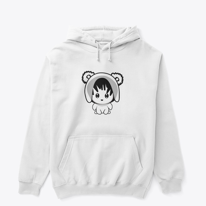 Cute vector cartoon of a girl
