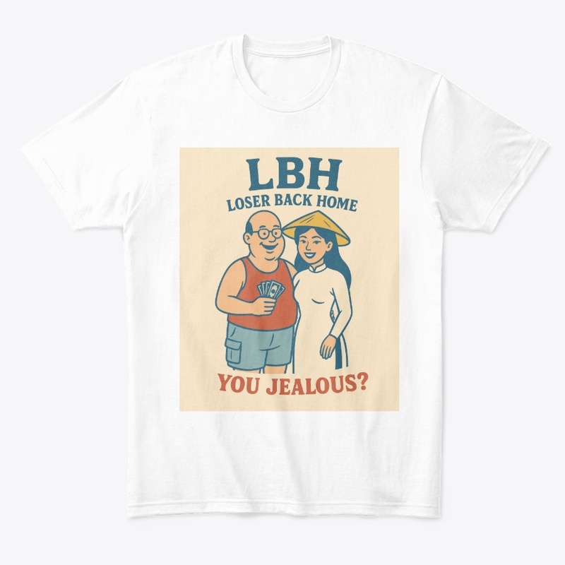 Loser Back Home White tee
