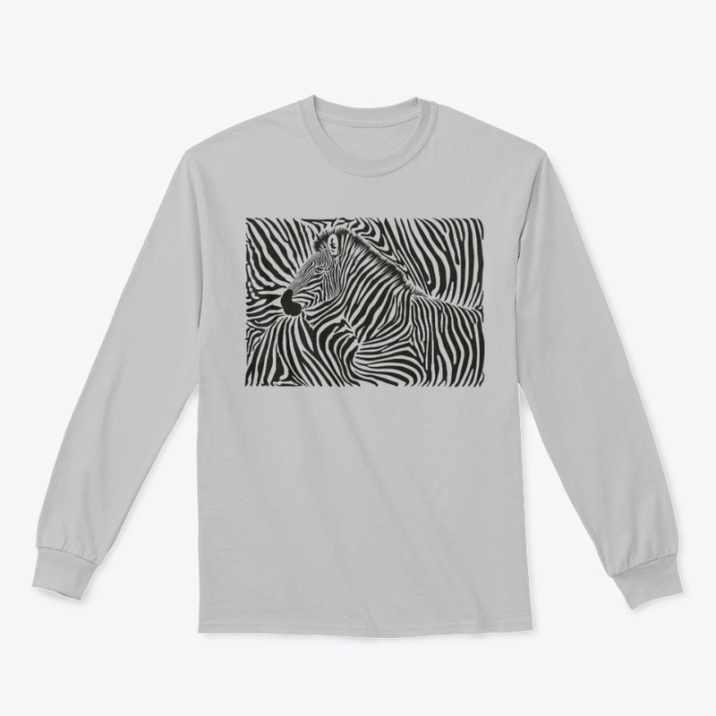 Background with a zebra motif