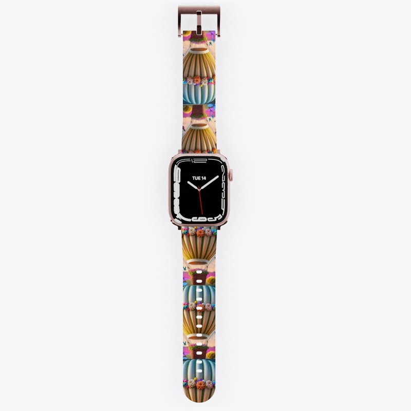 Flowery Stylish Watch band.