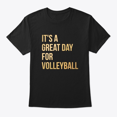 Volleyball Cbsep Black T-Shirt Front