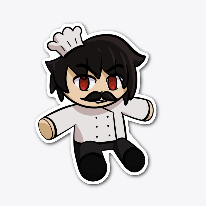 Marketable Plush Tonyy Sticker