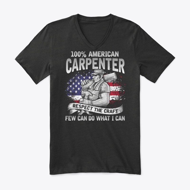 Proud Carpenter Gift - Respect The Craft