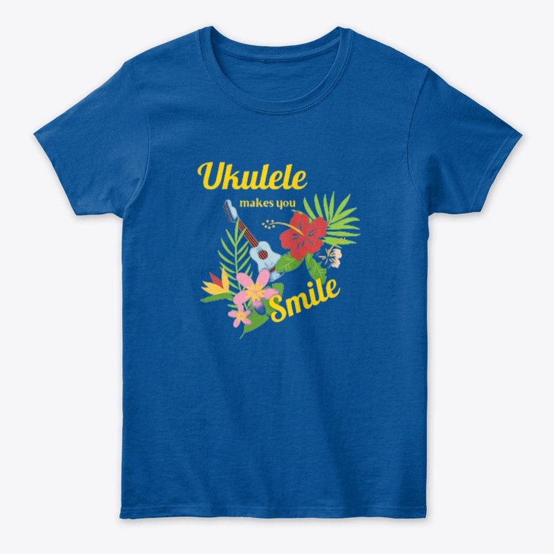 Ukulele makes you smile