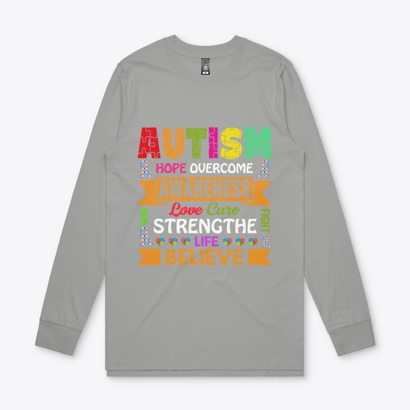 Autism Shirt - HOPE OVERCOME AWARENESS
