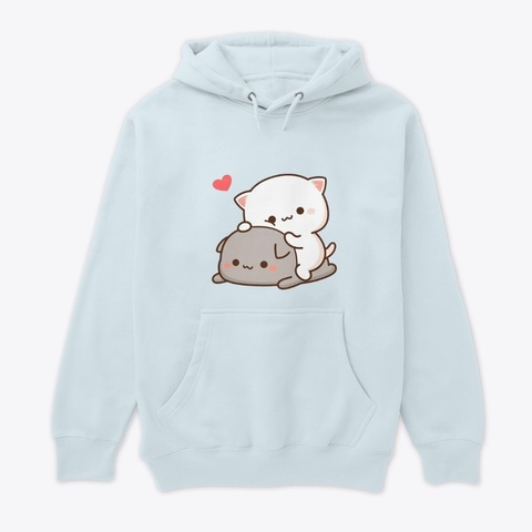 Peach Goma Are Cutest Blue Mist T-Shirt Front