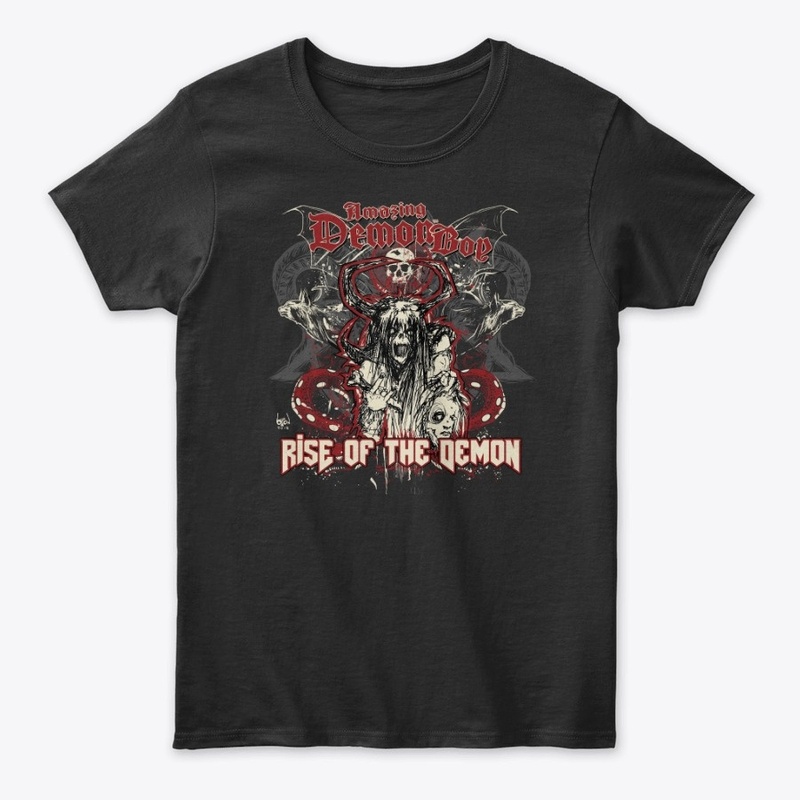 Amazing Demon Boy Rise of the Demon text