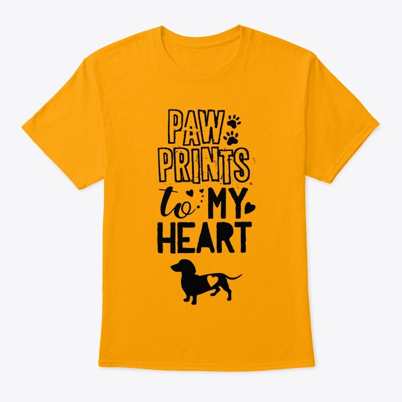 Paw Prints to my Heart- Smooth Doxie