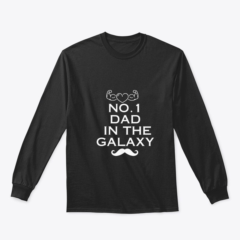 No.1 Dad love T-shirt 