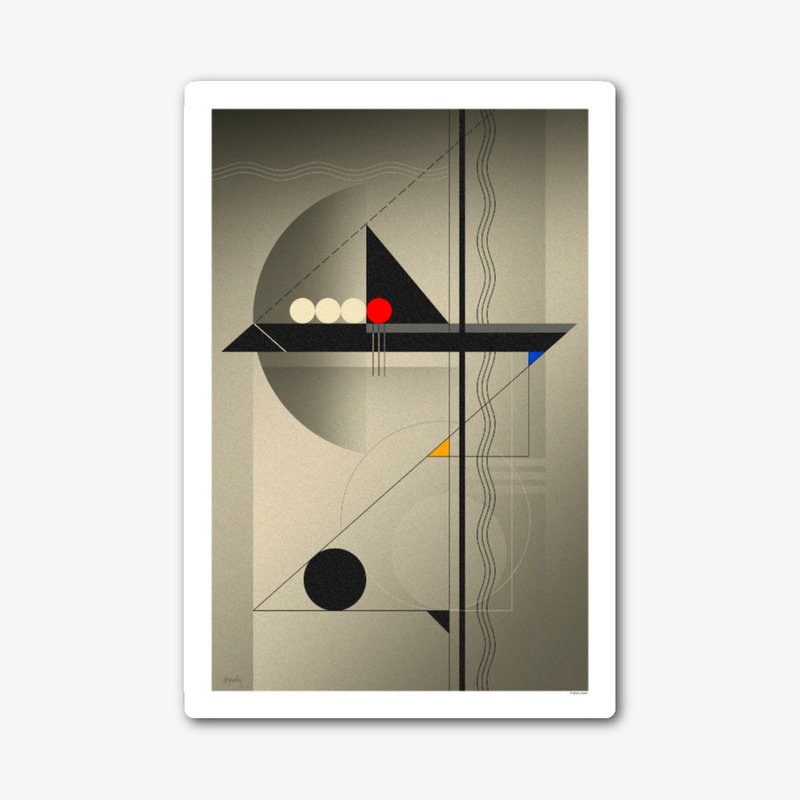 Composition Red Circle