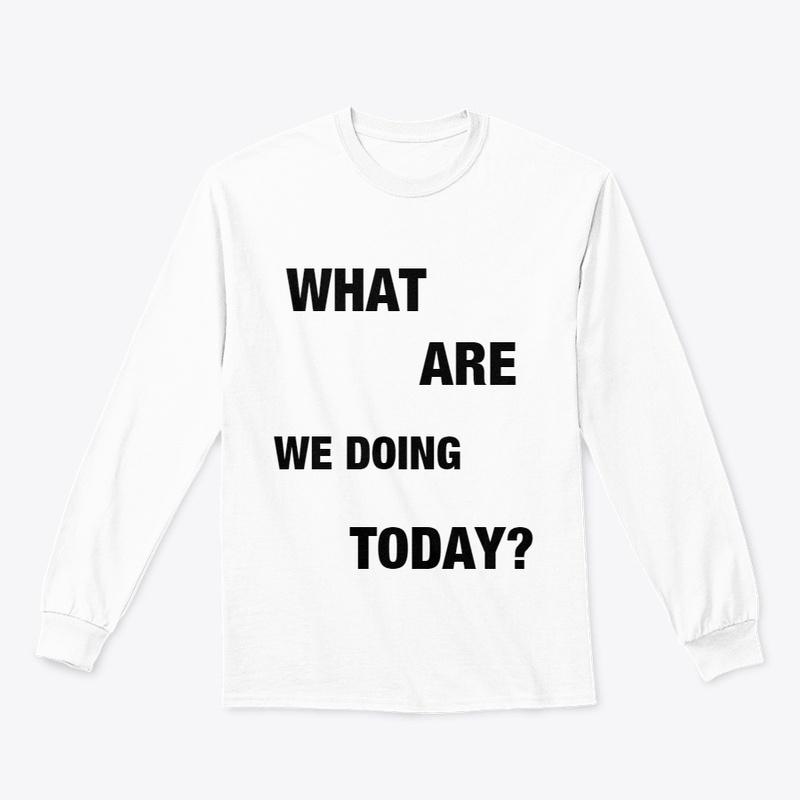 What Are We Doing Today?