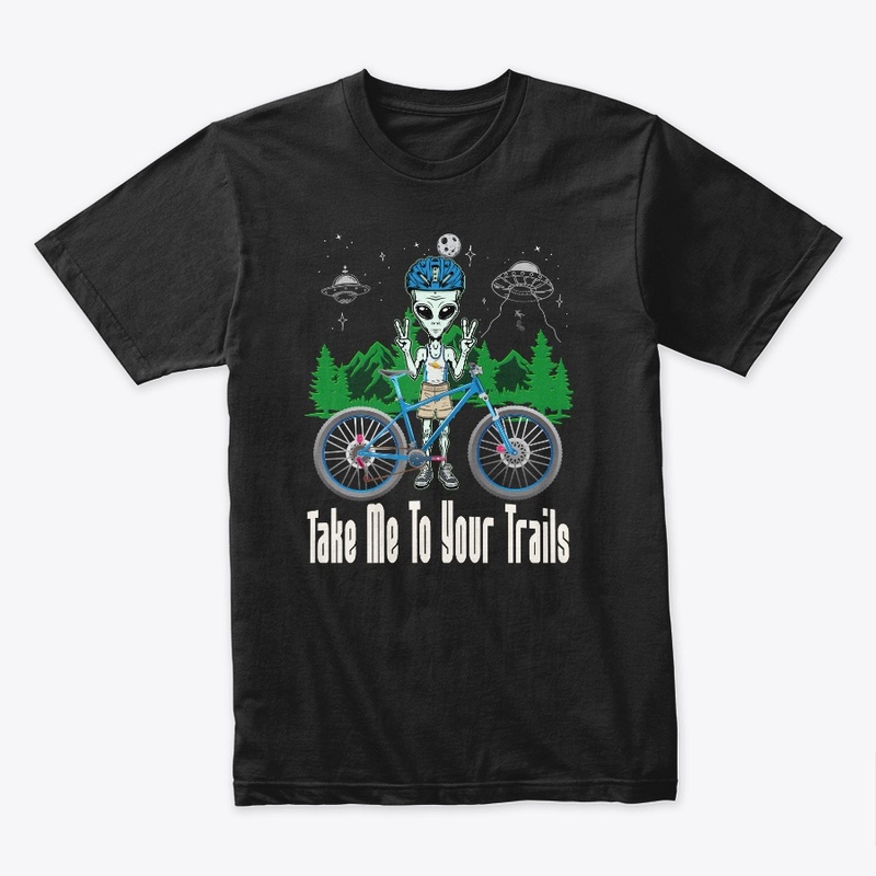 Mountain Biking Alien
