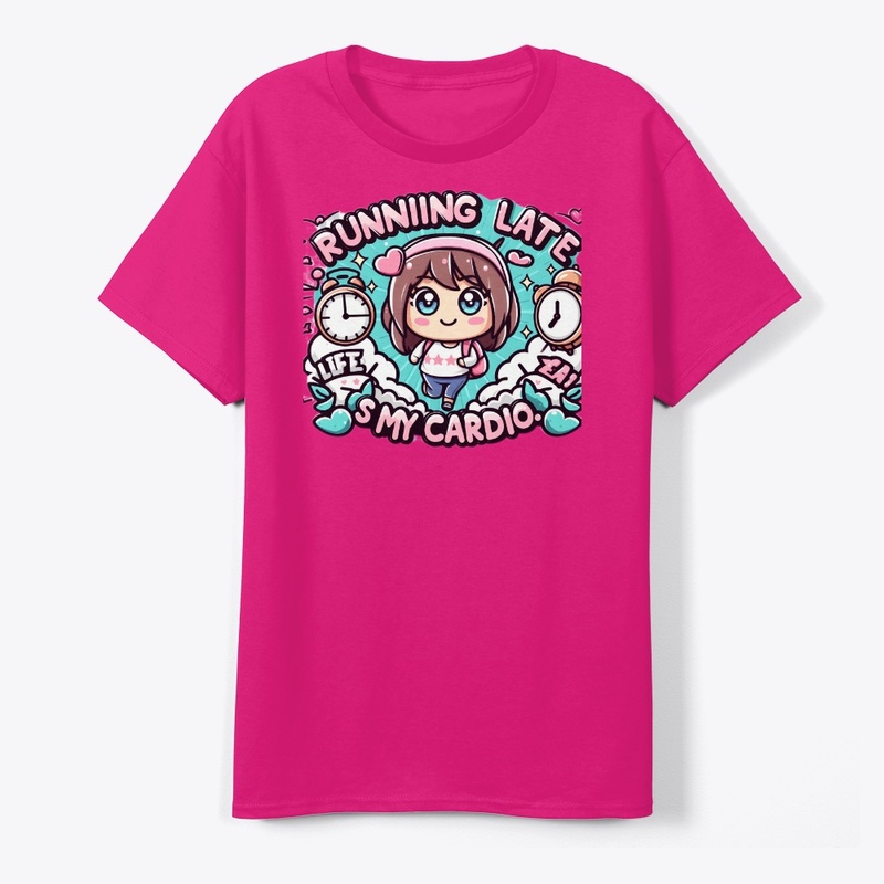 Late Chic Tee: Run Stylish