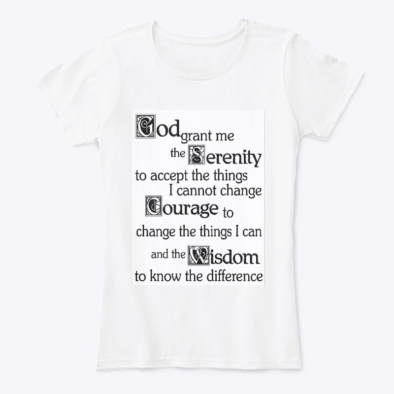 serenity prayer t-shirt