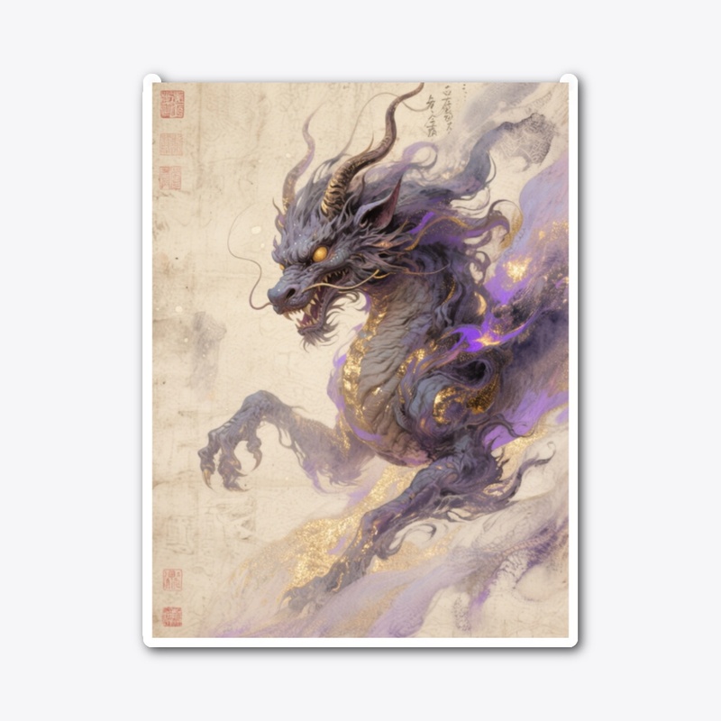 Purple-Gold Qilin 3