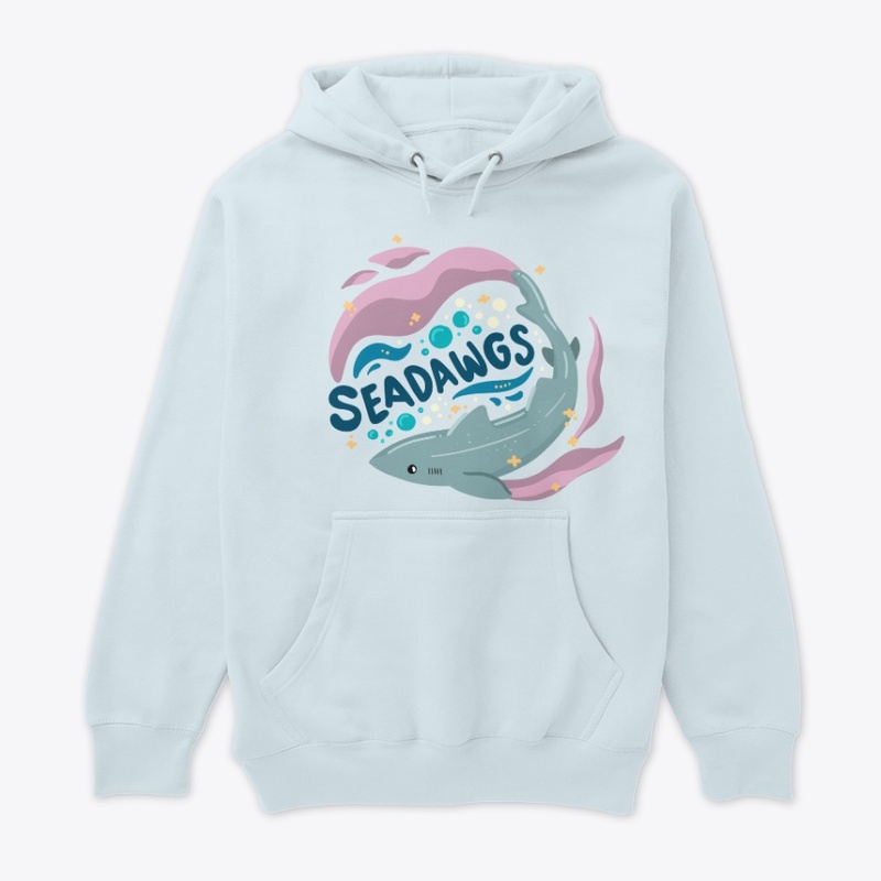 Dark SeaDawgs Shark Hoodie