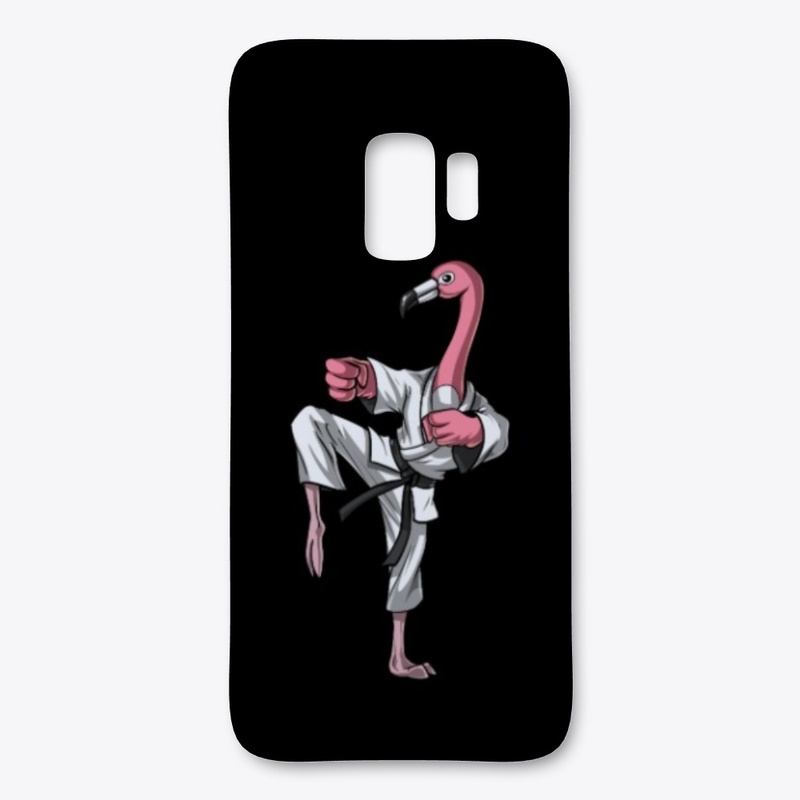 Flamingo Bird Karate Ninja