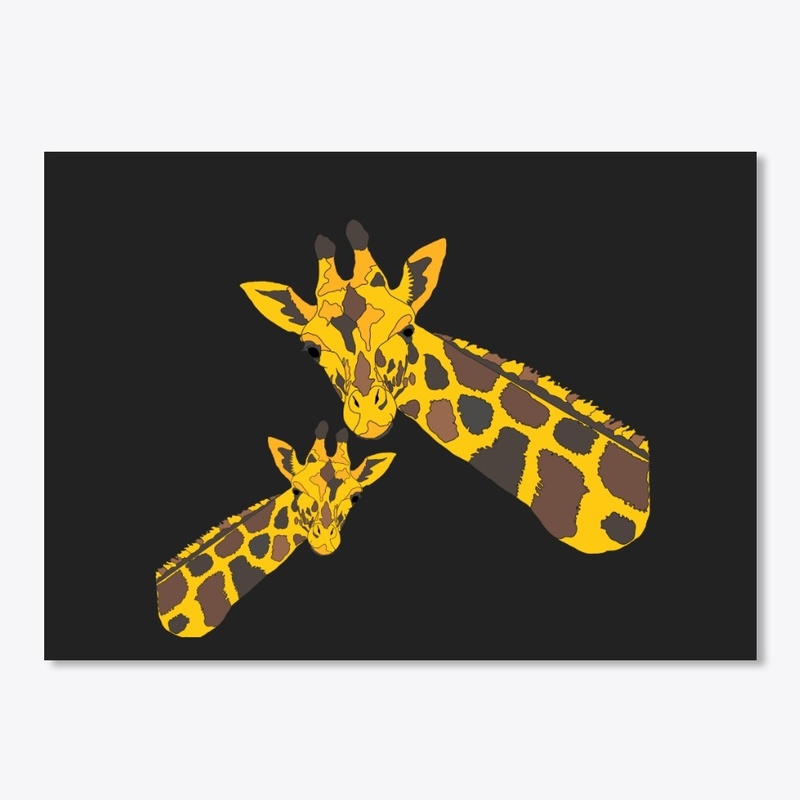 Curious Giraffes