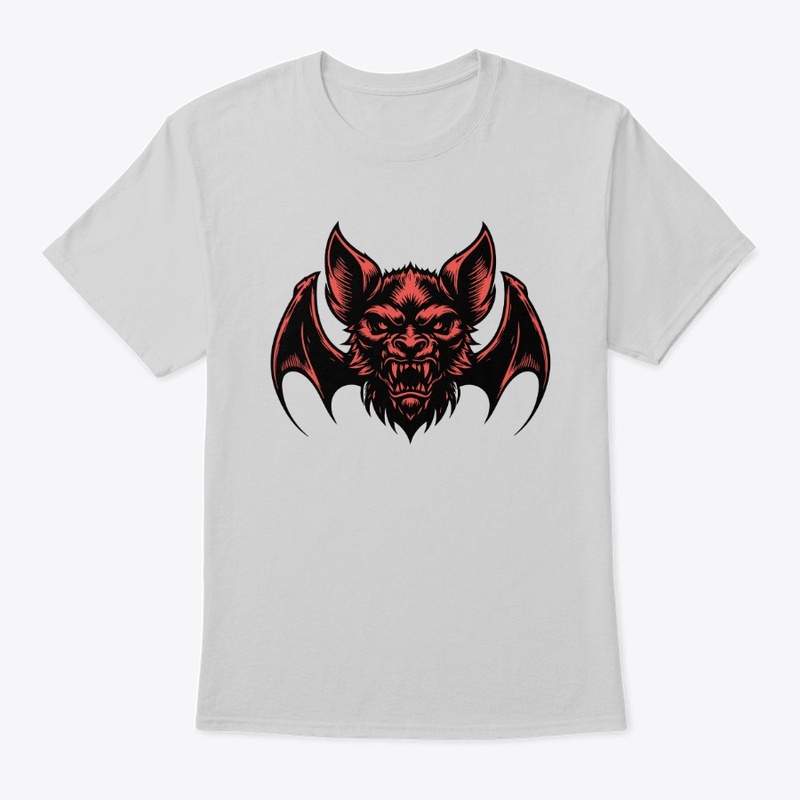 Intense Bat Illustration